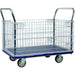 SLINGSBY Platform Trolley 399956 Steel Blue 76 x 128 x 25.5 cm