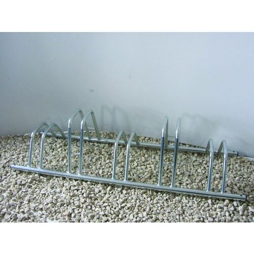 Cycle Racks Staggered Height Zinc 136 x 40 x 30 cm