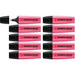 STABILO BOSS ORIGINAL Highlighter Pink Chisel 2-5 mm Refillable Pack of 10