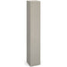 Bisley Basic Contract Locker Lockable with 1 Door CLK121 Steel 305 x 305 x 1802mm Goose Grey