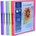 Exacompta Presentation Ring Binder Kreacover 5496E Polypropylene A4 2 ring 15 mm Assorted Pack of 20