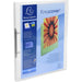 Exacompta Presentation Ring Binder Kreacover 54960E Polypropylene A4 2 ring 15 mm Transparent Pack of 25