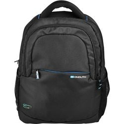 Monolith Laptop Backpack Blue Line 3312 15.6 Inch Recycled Plastic Black 32 x 14 x 43 cm