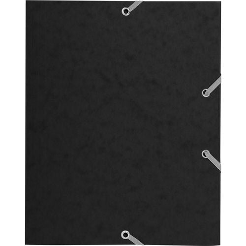 Exacompta 3 Flap Folder 55200E A5 Assorted Mottled Pressboard 17 x 0.3 x 22 cm Pack of 25