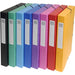 Exacompta Filing Box 50300E A4 25 mm Assorted Glossy Card Pack of 8