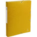 Exacompta Filing Box 50309E A4 Yellow Mottled Pressboard 25 x 33 cm Pack of 8