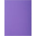 Exacompta 2 Flap Folder 216000E A4 Purple 210gsm Cardboard 24 x 32 cm Pack of 250