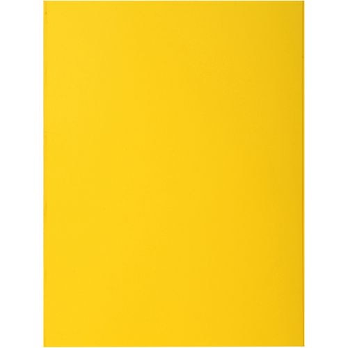 Exacompta 2 Flap Folder 216011E A4 Yellow 210gsm Cardboard 24 x 32 cm Pack of 250