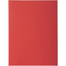 Exacompta 1 Flap Folder 218012E A4 Red 210gsm Cardboard 24x32cm Pack of 250