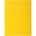 Exacompta 1 Flap Folder 218011E A4 Yellow 210gsm Cardboard 24x32cm Pack of 250