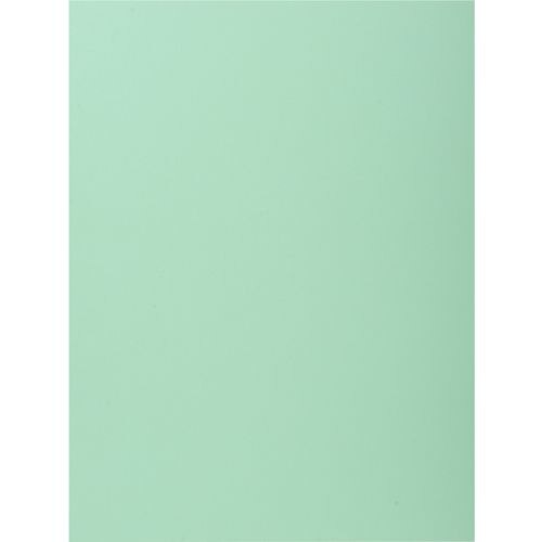 Exacompta 1 Flap Folder 339004E A4 Light Green Cardboard 24 x 32 cm Pack of 250