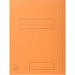 Exacompta 2 Flap Folder 335007E A4 Orange Cardboard 24 x 32 cm Pack of 250