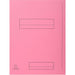 Exacompta 2 Flap Folder 335003E A4 Pink Cardboard 24 x 32 cm Pack of 250