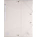 Exacompta 3 Flap Folder 55860E A4 Frosted Polypropylene 24 x 32 cm Pack of 30