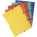 Exacompta 3 Flap Folder 55470E A4 Assorted Cardboard 24 x 32 cm Pack of 50