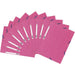 Exacompta 3 Flap Folder 55520SE A4 Pink Glossy Card 24 x 32 cm Pack of 50