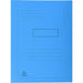 Exacompta 2 Flap Folder 445006E A4 Bright Blue Cardboard 24 x 32 cm Pack of 50