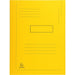 Exacompta 2 Flap Folder 445009E A4 Yellow Cardboard 24 x 32 cm Pack of 50