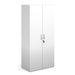 Dams International Cupboard Lockable Melamine Contract 25 756 x 408 x 1630mm White