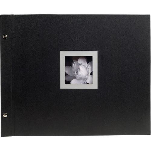 Exacompta Photo Album Screwbound Ceremony 290 x 370 mm Black 40 pages 160 photos