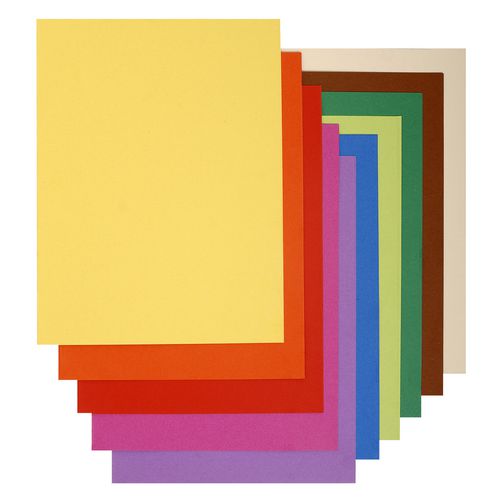 Exacompta Flash Square Cut Folder A4 Assorted Manila 80 gsm Pack of 1000