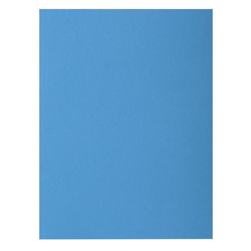 Exacompta Rock''s Square Cut Folder 807019E A4 Cardboard 22 (W) x 31 (H) cm Blue Pack of 300