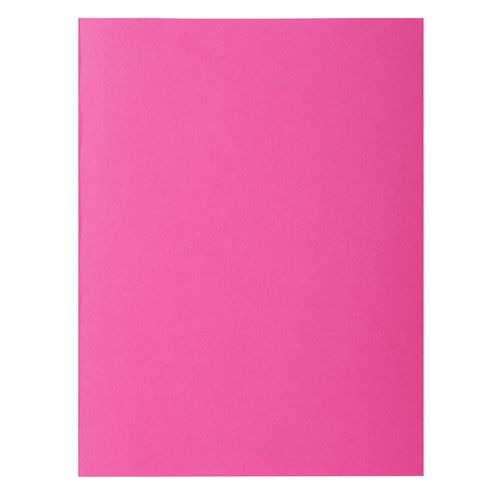 Exacompta Rock''s Square Cut Folder A4 Pink Cardboard 80 gsm Pack of 300