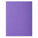 Exacompta Rock''s Square Cut Folder A4 Purple Cardboard 80 gsm Pack of 300