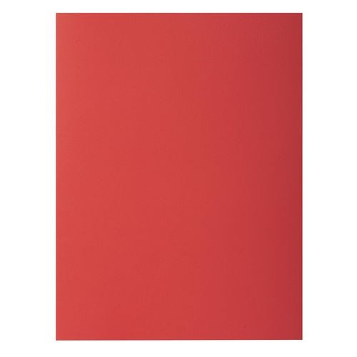 Exacompta Rock''s Square Cut Folder A4 Red Cardboard 80 gsm Pack of 300