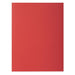 Exacompta Rock''s Square Cut Folder A4 Red Cardboard 80 gsm Pack of 300