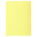 Exacompta Super Square Cut Folder A4 Yellow Cardboard 60 gsm 1000 Pieces