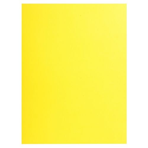 Exacompta Rock''s Square Cut Folder A4 Yellow Cardboard 210 gsm Pack of 250