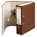 Exacompta Forever Lever Arch File A4 80 mm Brown 2 ring 53982E Cardboard Portrait Pack of 10