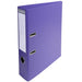 Exacompta PremTouch Lever Arch File A4 70 mm Purple 2 ring 53757E Cardboard, PVC (Polyvinyl Chloride) Portrait Pack of 10