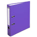 Exacompta Lever Arch File A4 50 mm Lilac 2 ring 915417B Cardboard, PP (Polypropylene) Portrait Pack of 20