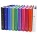 Exacompta Ring Binder Polypropylene A4 2 ring 30 mm Assorted Colours Pack of 20