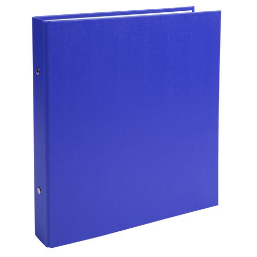 Exacompta Ring Binder 622SE Polypropylene Covered Board 25 mm A5 2 ring Blue Pack of 20