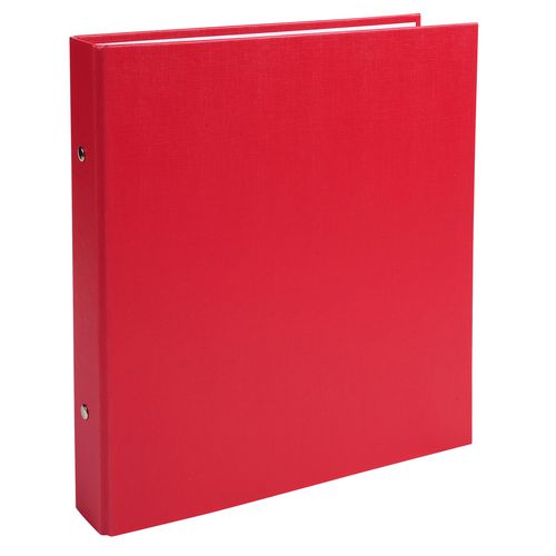 Exacompta Ring Binder 2 ring 25 mm PP (Polypropylene) A5 Red Pack of 20