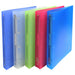 Exacompta Ring Binder Polypropylene A4 4 ring 30 mm Assorted colours Pack of 10