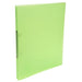 Exacompta Ring Binder Chromaline 54163E Polypropylene A4 15 mm 2 ring Green Pack of 25