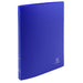 Exacompta Ring Binder Opaque 54162SE Polypropylene A4 15 mm 2 ring Dark Blue Pack of 25