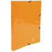 Exacompta Ring Binder Laminated Board A4 2 ring Orange Pack of 20