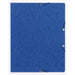 Exacompta Elasticated Folder 55462E Blue Card Pack of 50