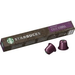 Starbucks Caffe Verona Caffeinated Ground Coffee Pods Box Espresso Dark 5.5 g Pack of 10