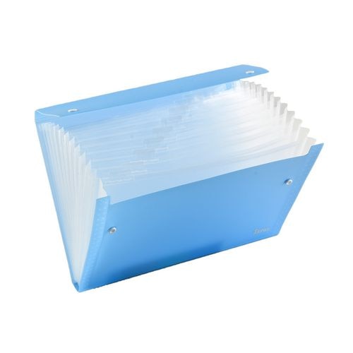 ARPAN A4 Expanding File Folder ST-9602 Blue Plastic 24 x 33 x 2 cm