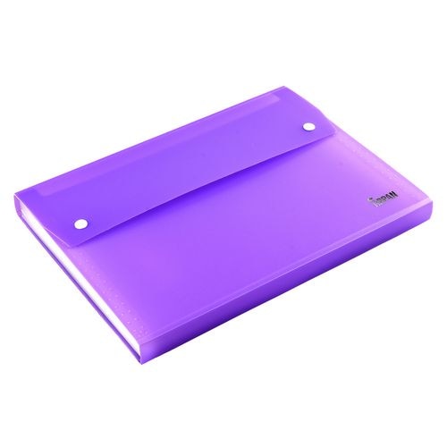 ARPAN A4 Expanding File Folder ST-9603 Purple Plastic 24 x 33 x 2 cm