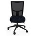 Ergonomic Home Office Chair with Slimline Mesh Back and Height Adjustable Black Without Arms