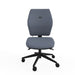 Ergonomic Home Office Posture Chair Fully Upholstered Tri-Curved Posture Backrest Grey Without Arms 1000 x 500 x 480-570 mm