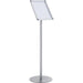 Bi-Office A4 Display Stand Silver SUP3101 190 cm