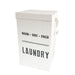 ARPAN Laundry Basket WB-9928 Oxford Cloth White 34 cm x 59 cm